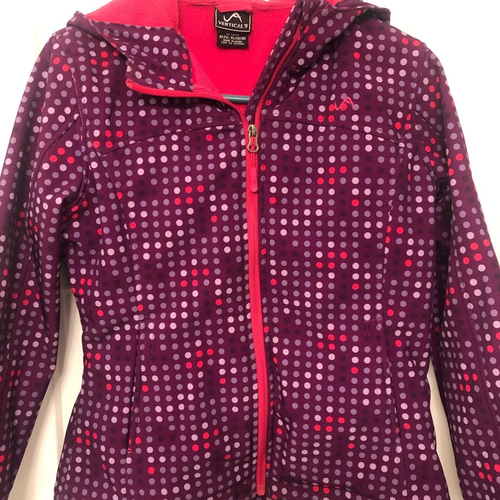 Girl’s Vertical 9 coat.  Comfortable, tapered fit.